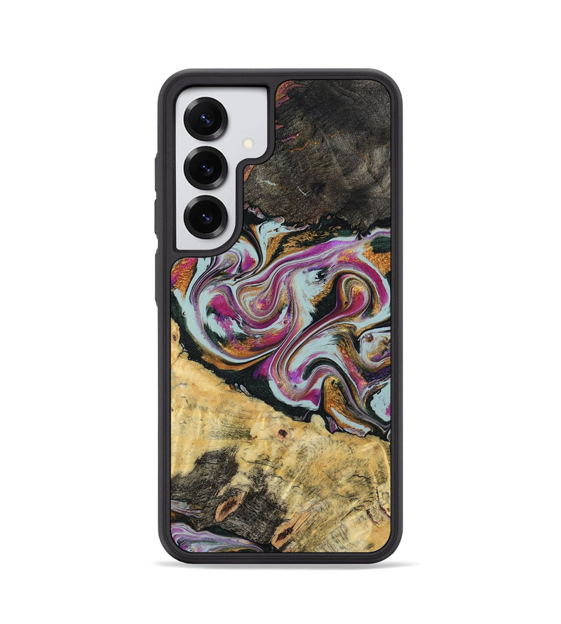 Galaxy S25 Wood Phone Case - Oleta (Green, 804523)