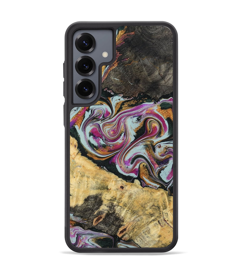 Galaxy S25 Plus Wood Phone Case - Oleta (Green, 804523)