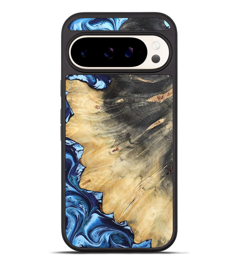 Pixel 10 Pro XL Wood Phone Case - Coretta (Blue, 804528)