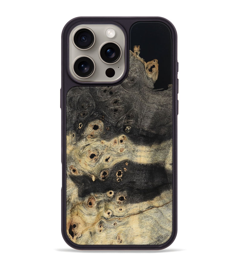 iPhone 16 Pro Max Wood Phone Case - Anton (Wood Burl, 804532)