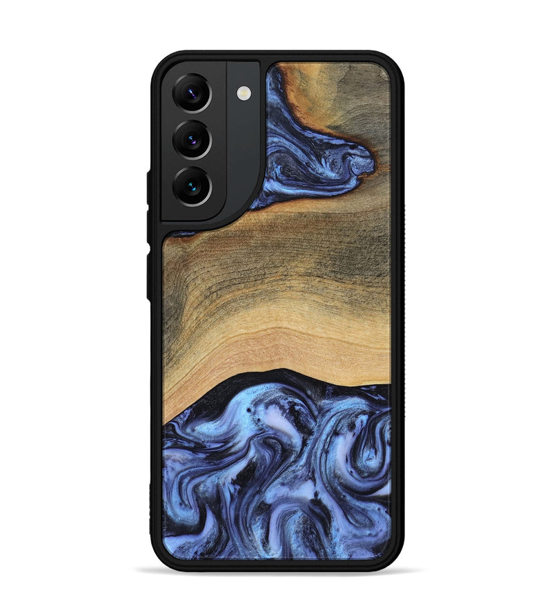Galaxy S22 Plus Wood Phone Case - Metta (Blue, 804534)