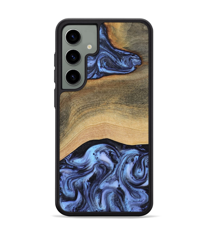 Galaxy S24 Plus Wood Phone Case - Metta (Blue, 804534)
