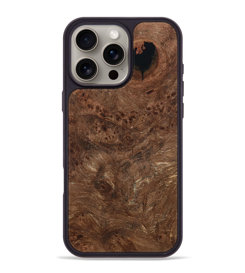 iPhone 16 Pro Max Wood Phone Case - Madonna (Wood Burl, 804564)
