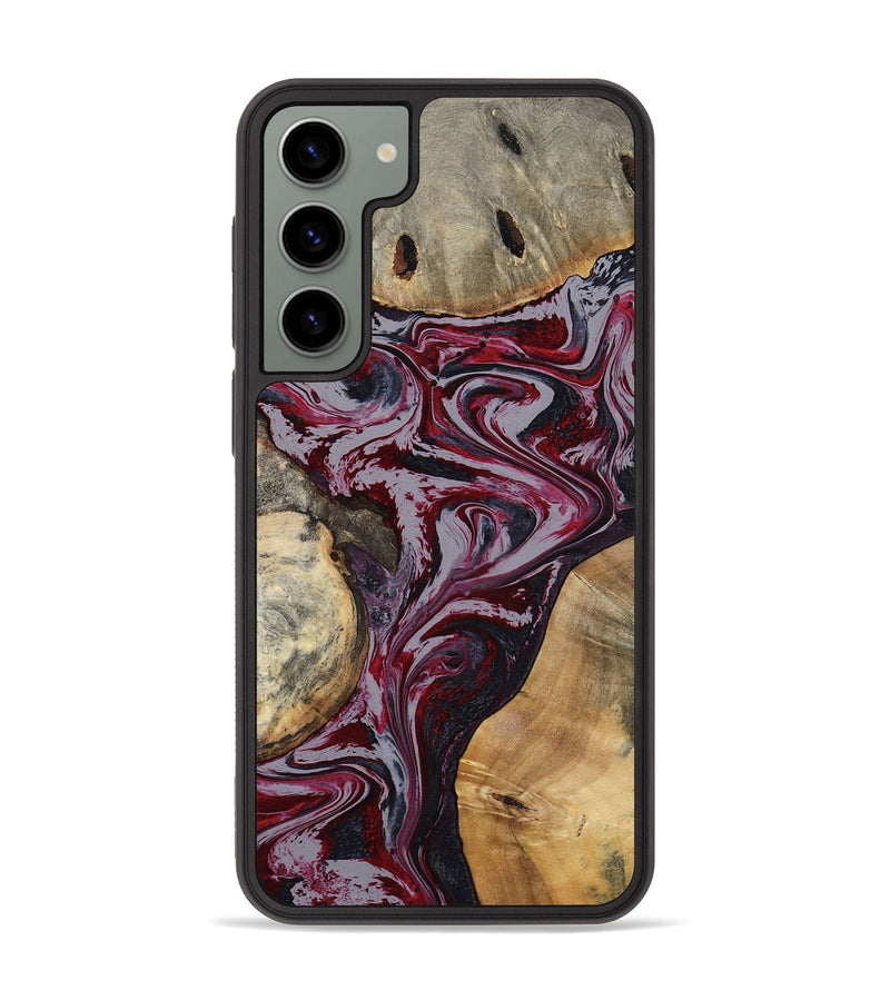 Galaxy S23 Plus Wood Phone Case - Horatio (Red, 804571)
