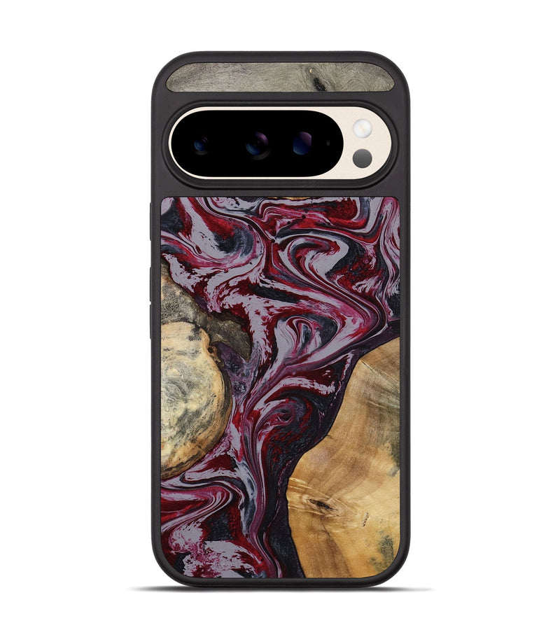 Pixel 10 Wood Phone Case - Horatio (Red, 804571)