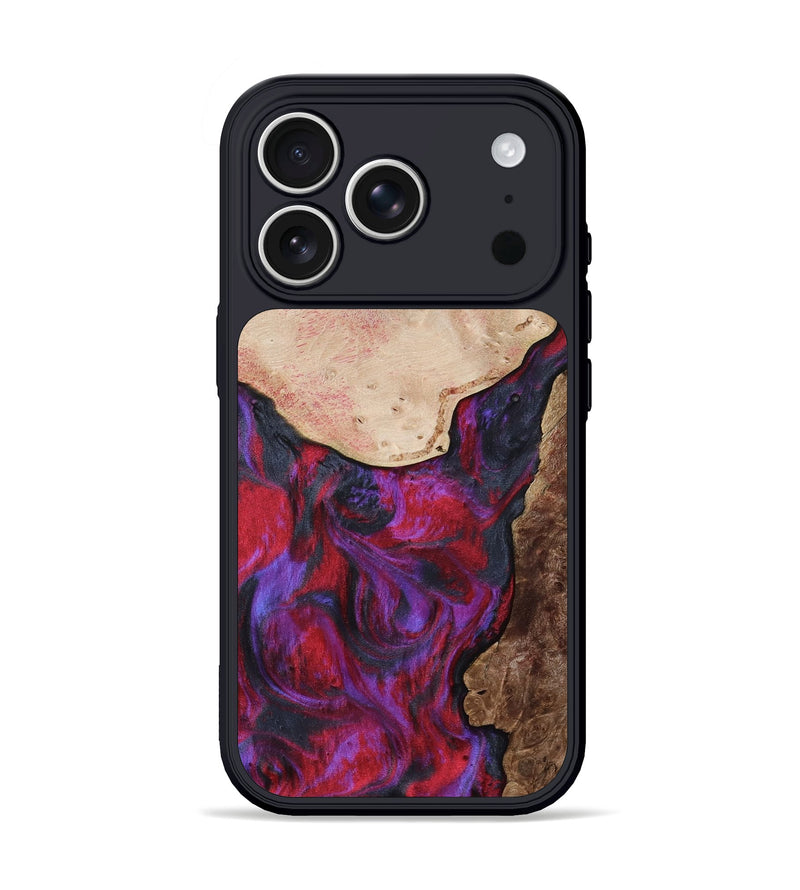 iPhone 17 Pro Wood Phone Case - Santos (Purple, 804573)