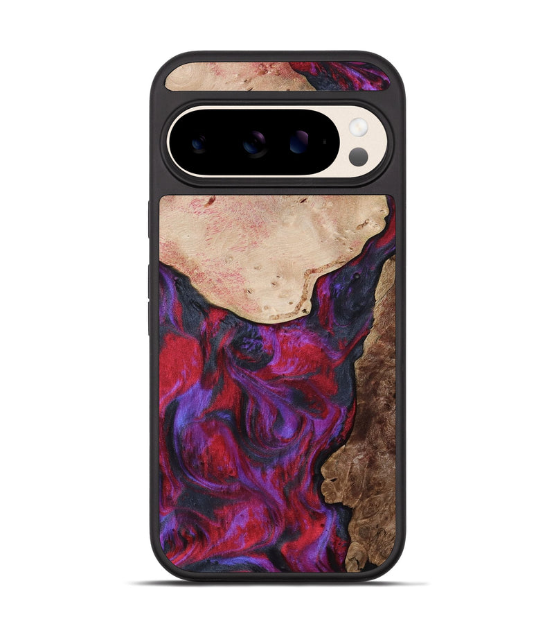 Pixel 10 Wood Phone Case - Santos (Purple, 804573)