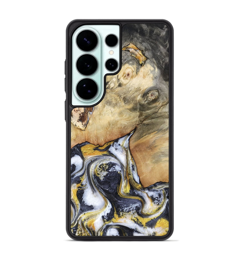 Galaxy S26 Ultra Wood Phone Case - Arrie (Black & White, 804579)