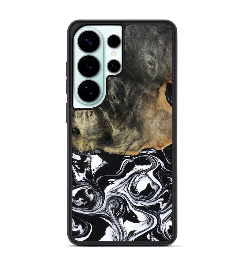 Galaxy S26 Ultra Wood Phone Case - Alecia (Black & White, 804580)