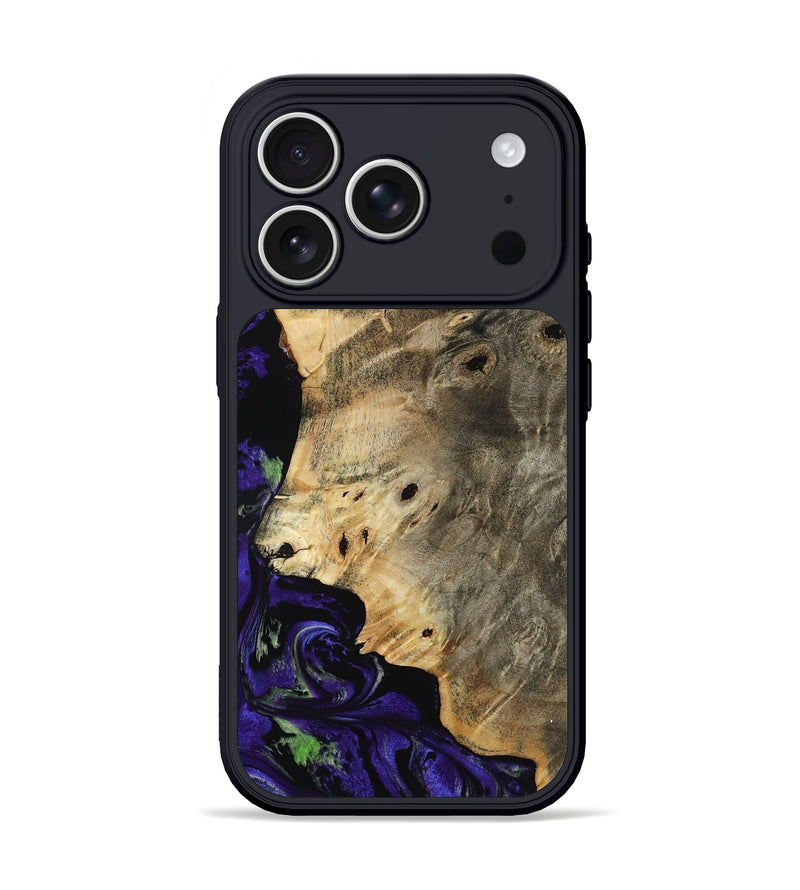 iPhone 17 Pro Wood Phone Case - Earnest (Purple, 804596)