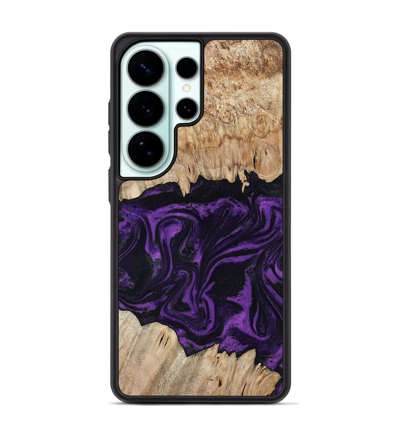 Galaxy S26 Ultra Wood Phone Case - Adelynn (Purple, 804597)