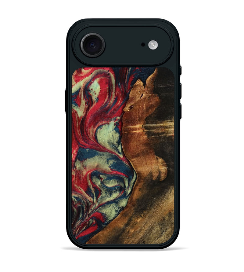 iPhone 17 Air Wood Phone Case - Kimber (Red, 804607)