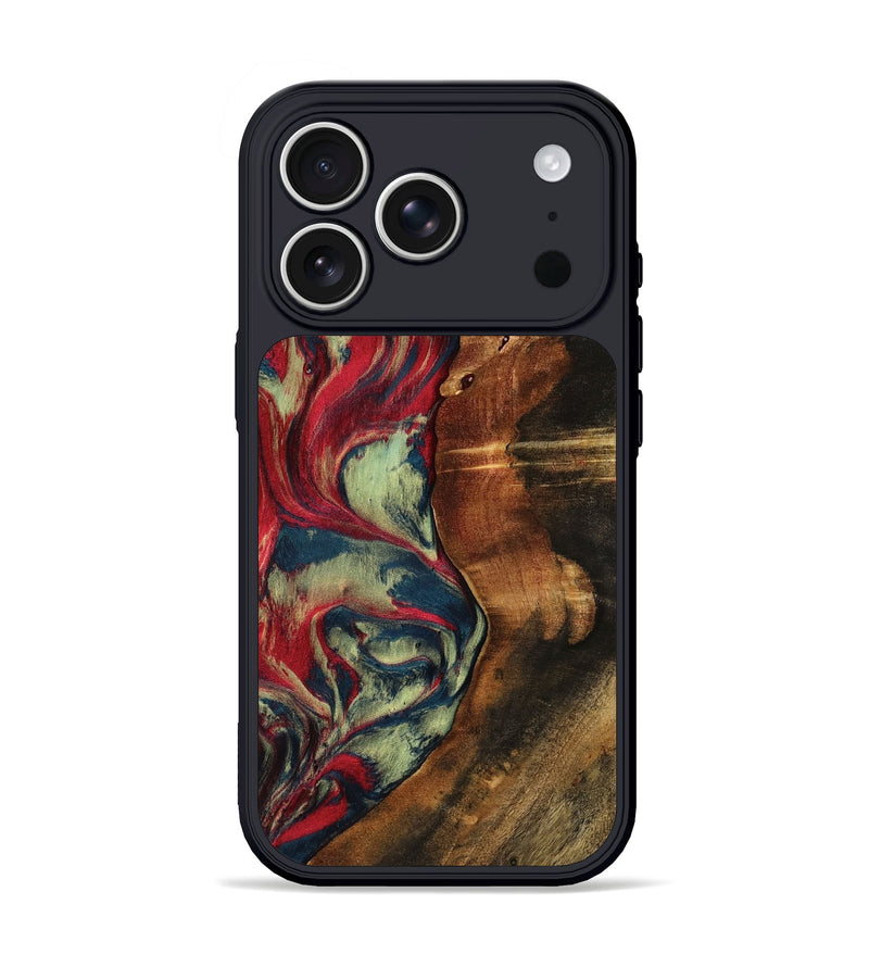 iPhone 17 Pro Wood Phone Case - Kimber (Red, 804607)