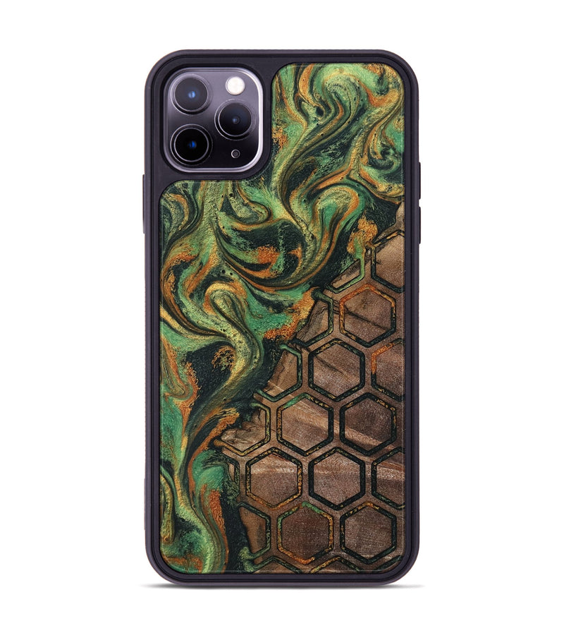 iPhone 11 Pro Max Wood Phone Case - Landon (Pattern, 804616)