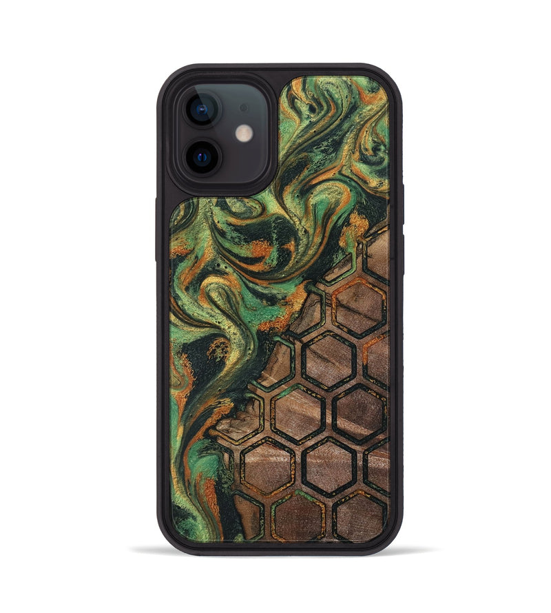 iPhone 12 Wood Phone Case - Landon (Pattern, 804616)