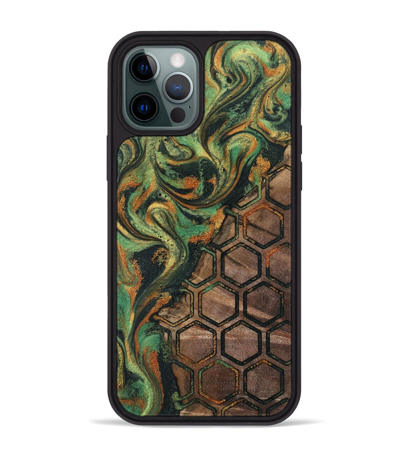 iPhone 12 Pro Max Wood Phone Case - Landon (Pattern, 804616)