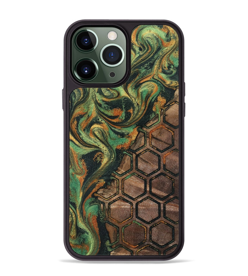 iPhone 13 Pro Max Wood Phone Case - Landon (Pattern, 804616)