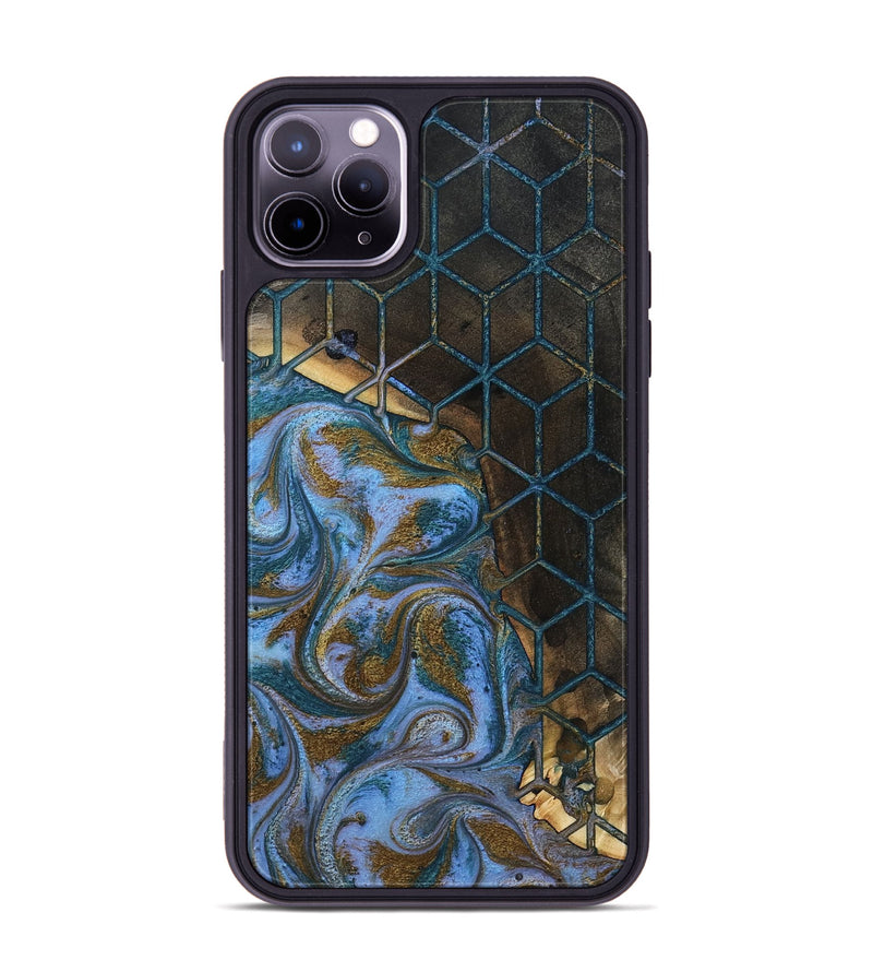 iPhone 11 Pro Max Wood Phone Case - Atharv (Pattern, 804618)