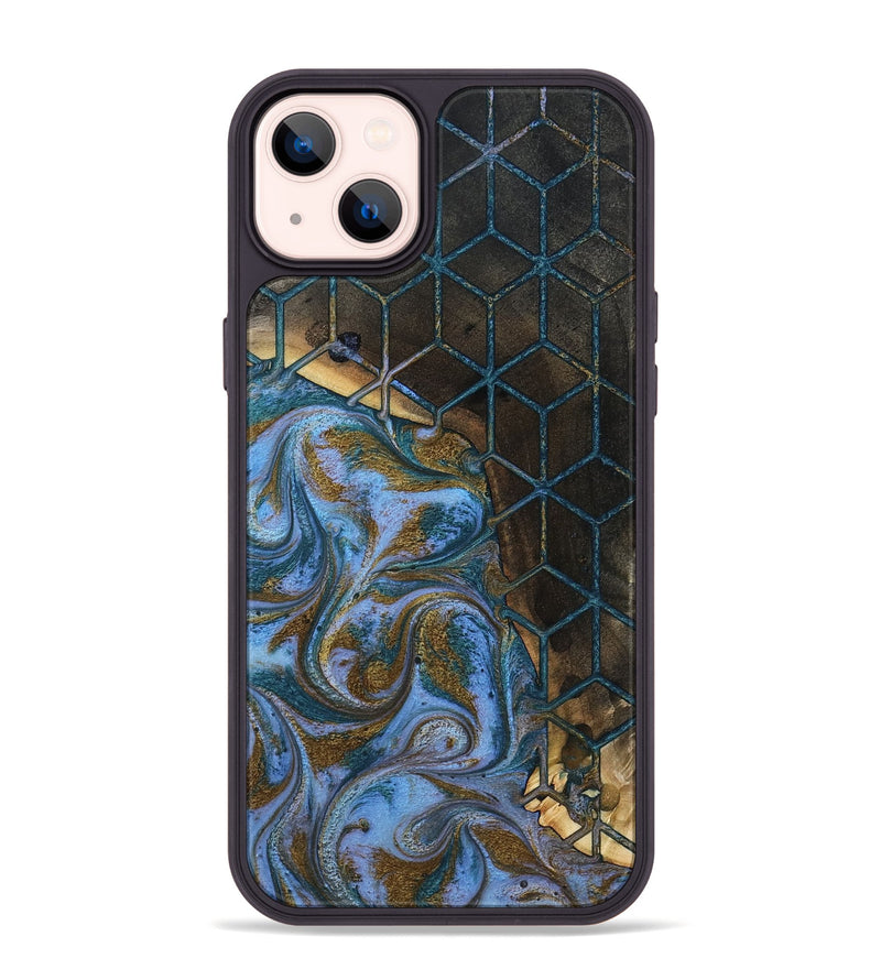 iPhone 14 Plus Wood Phone Case - Atharv (Pattern, 804618)