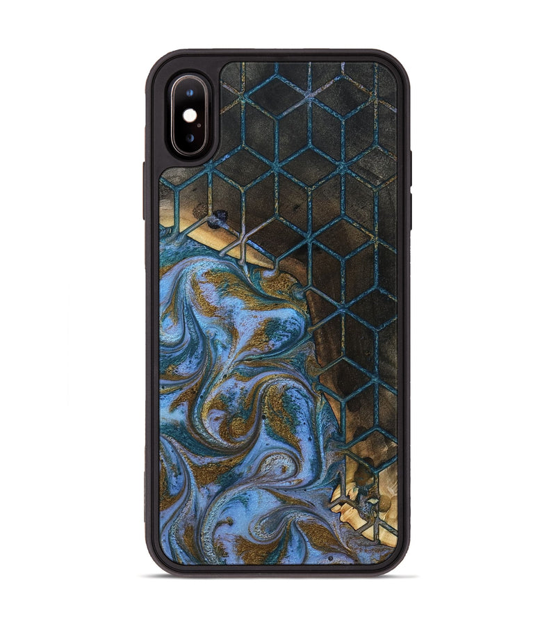 iPhone Xs Max Wood Phone Case - Atharv (Pattern, 804618)