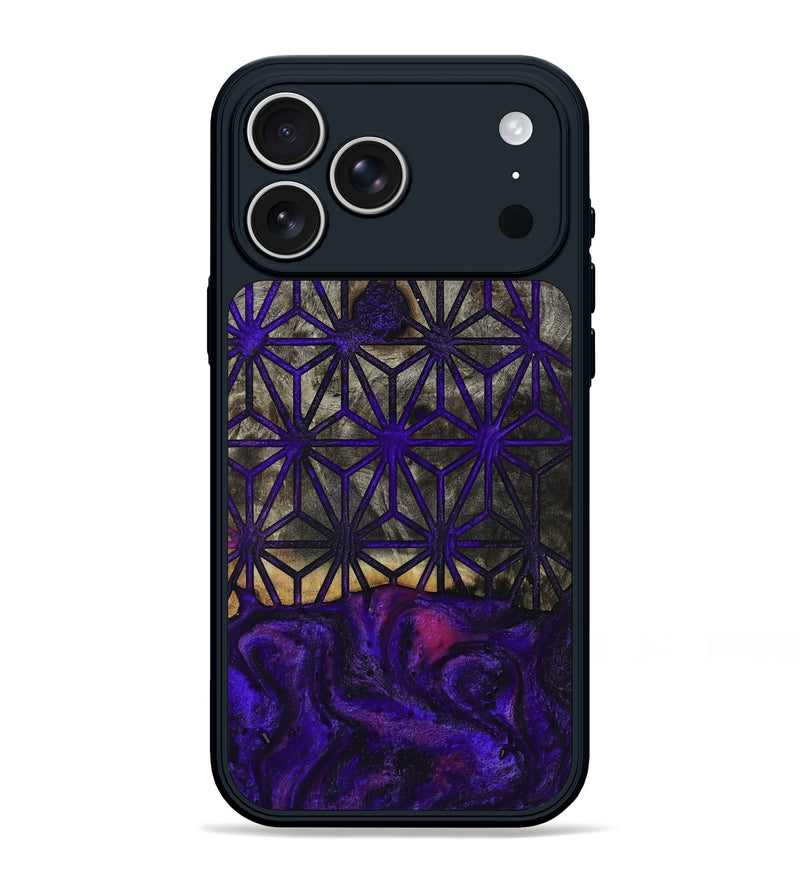 iPhone 17 Pro Max Wood Phone Case - Oral (Pattern, 804627)