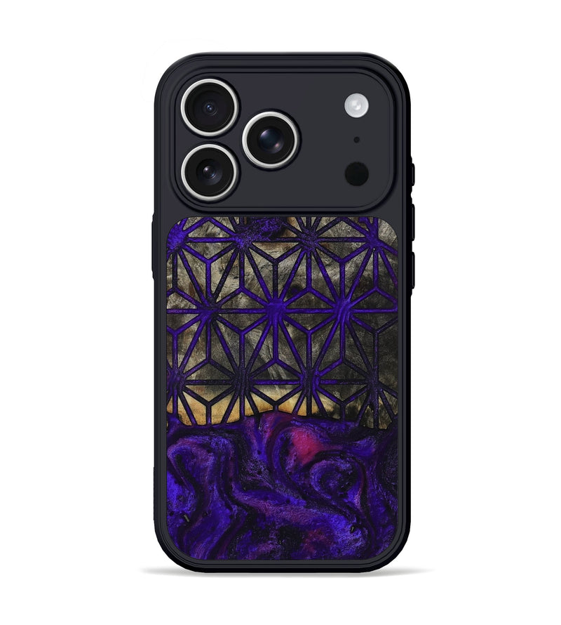 iPhone 17 Pro Wood Phone Case - Oral (Pattern, 804627)