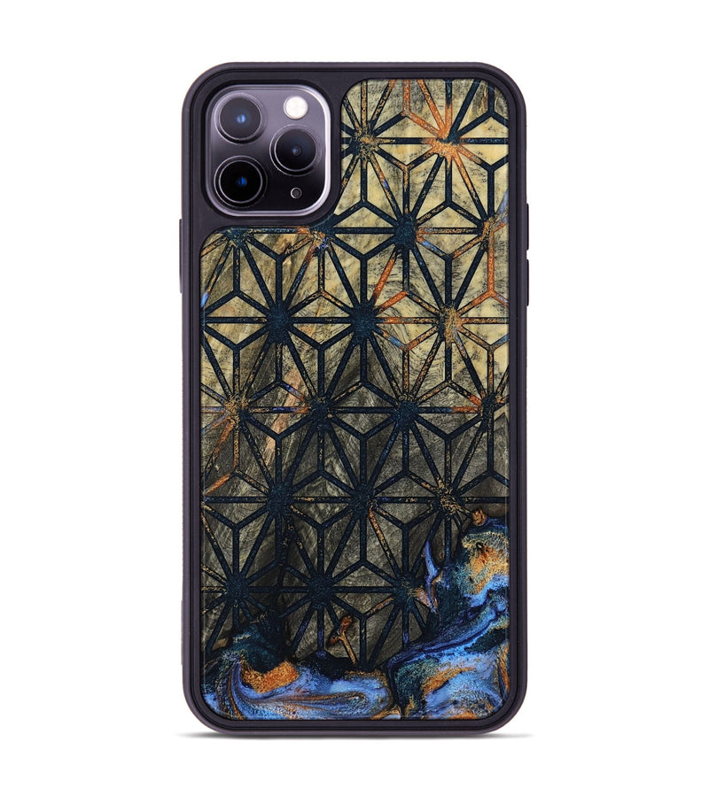 iPhone 11 Pro Max Wood Phone Case - Mitchel (Pattern, 804631)