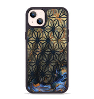 iPhone 14 Plus Wood Phone Case - Mitchel (Pattern, 804631)