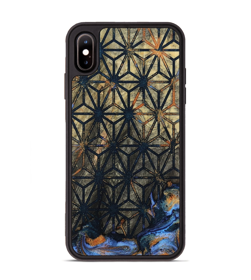 iPhone Xs Max Wood Phone Case - Mitchel (Pattern, 804631)