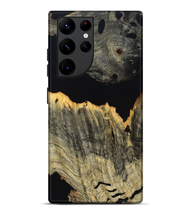 Galaxy S22 Ultra Wood Live Edge Phone Case - Lily (Wood Burl, 804704)