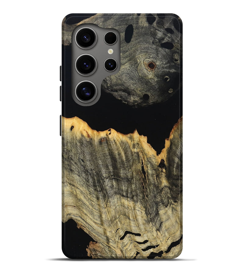 Galaxy S25 Ultra Wood Live Edge Phone Case - Lily (Wood Burl, 804704)