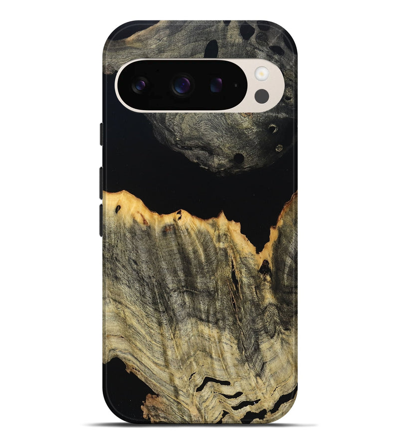 Pixel 9 Pro XL Wood Live Edge Phone Case - Lily (Wood Burl, 804704)