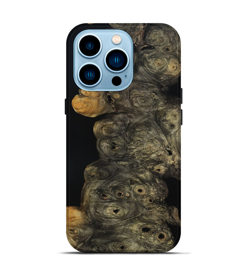 iPhone 14 Pro Wood Live Edge Phone Case - Colette (Wood Burl, 804715)