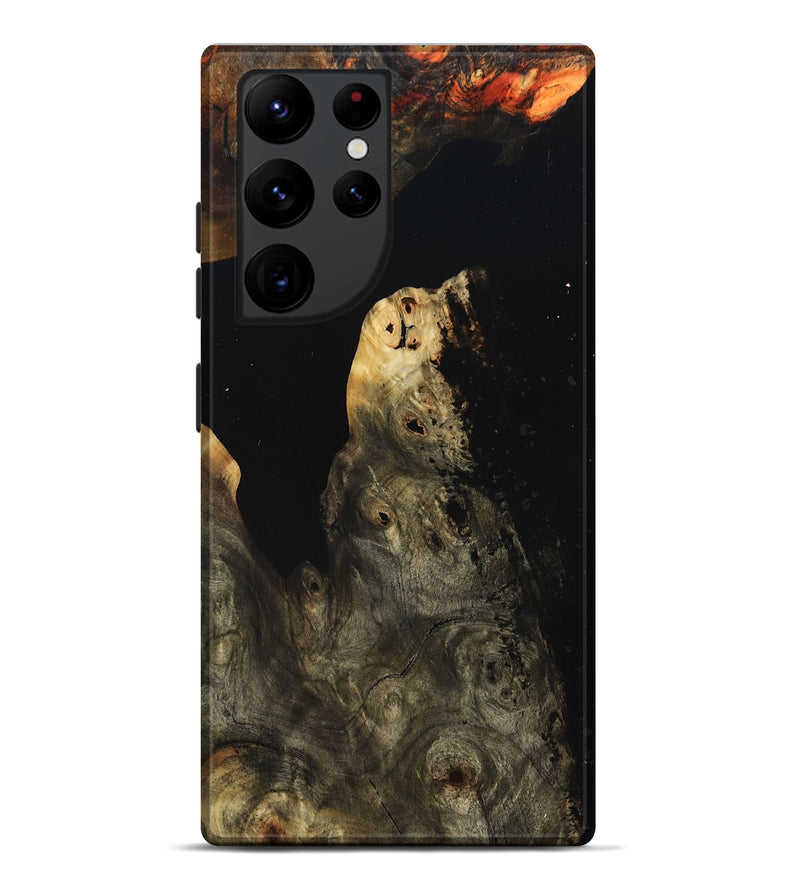 Galaxy S22 Ultra Wood Live Edge Phone Case - Cadence (Wood Burl, 804719)