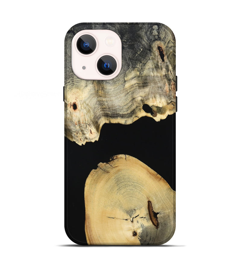 iPhone 13 Wood Live Edge Phone Case - Rosalyn (Wood Burl, 804721)