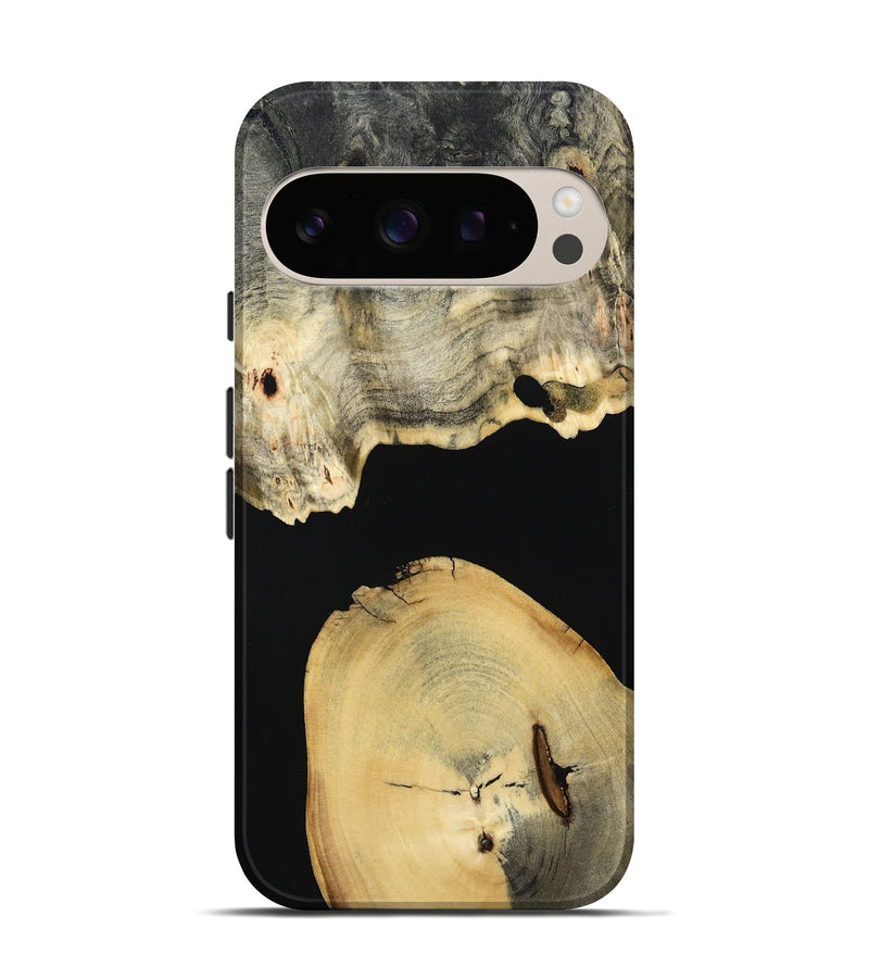 Pixel 10 Pro Wood Live Edge Phone Case - Rosalyn (Wood Burl, 804721)
