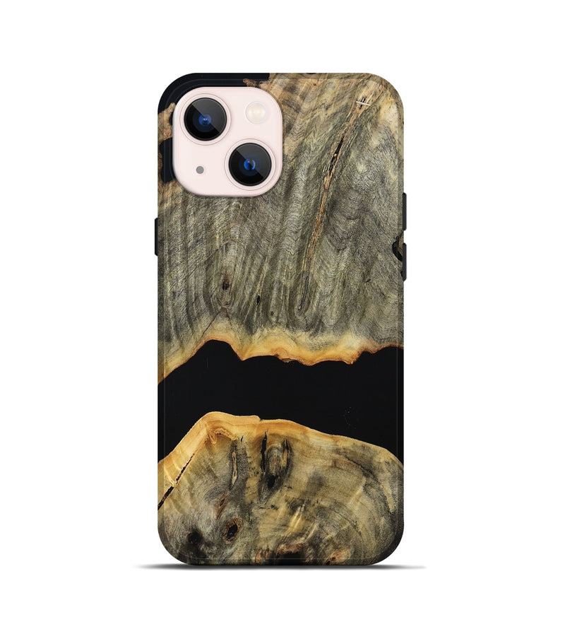iPhone 13 mini Wood Live Edge Phone Case - Lori (Wood Burl, 804723)