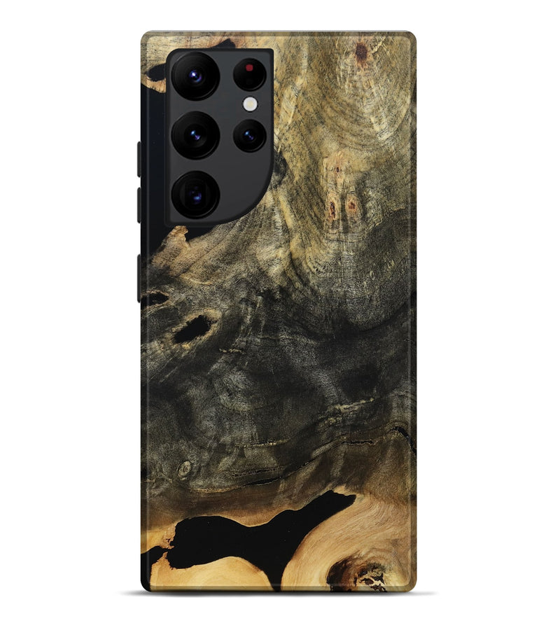 Galaxy S22 Ultra Wood Live Edge Phone Case - Queenie (Wood Burl, 804728)