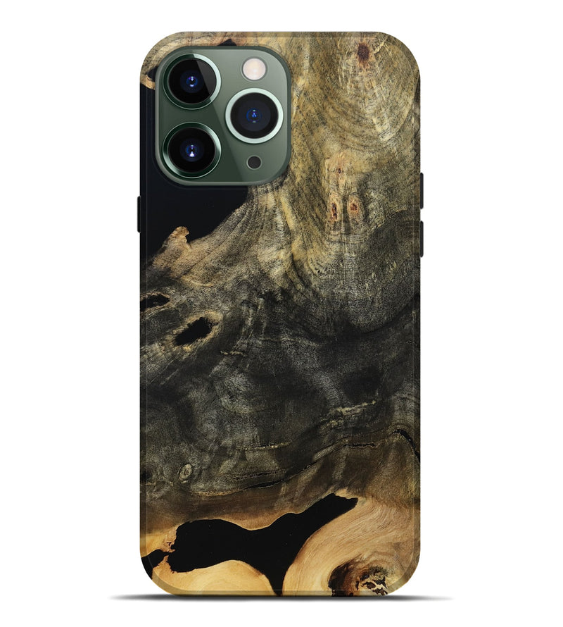 iPhone 13 Pro Max Wood Live Edge Phone Case - Queenie (Wood Burl, 804728)