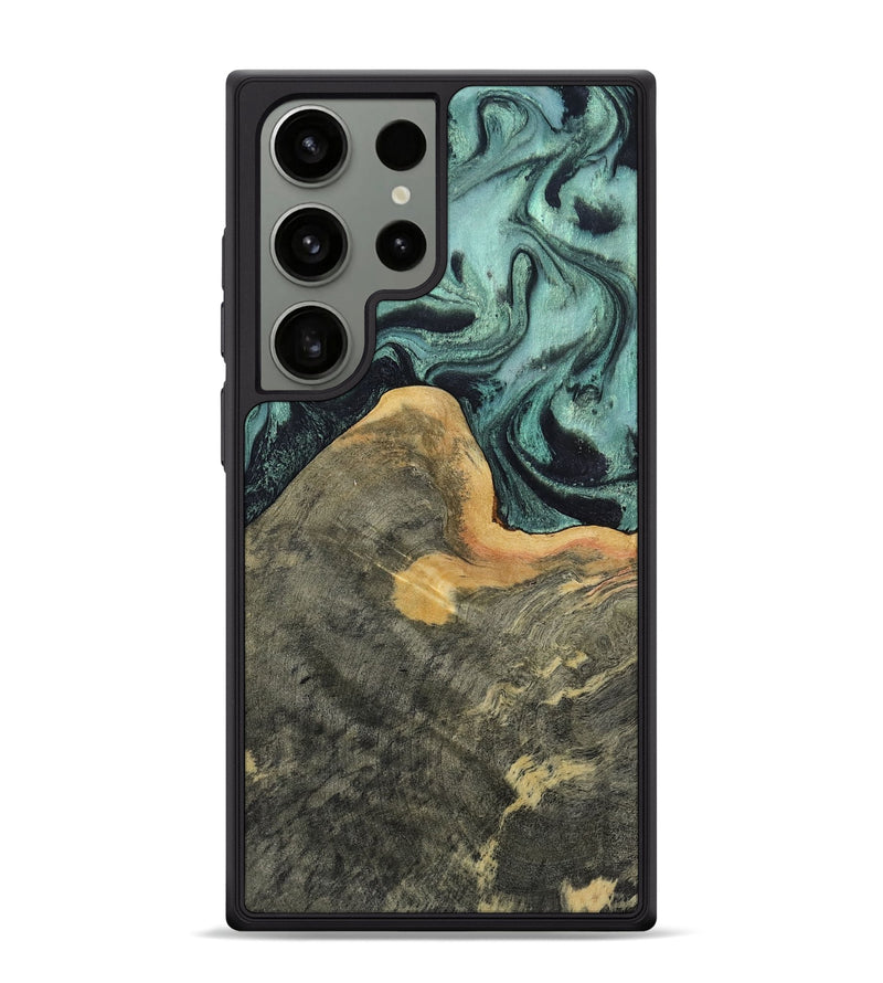 Galaxy S24 Ultra Wood Phone Case - Otha (Green, 804729)