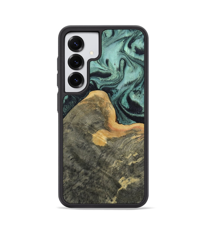 Galaxy S25 Wood Phone Case - Otha (Green, 804729)