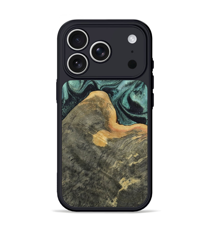 iPhone 17 Pro Wood Phone Case - Otha (Green, 804729)