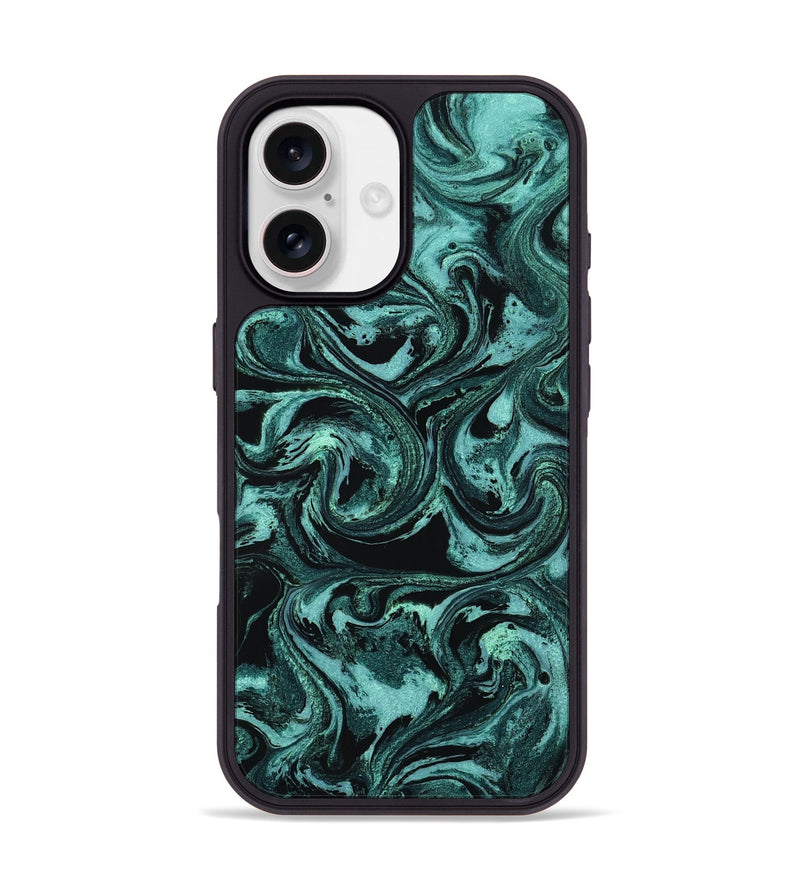iPhone 17 ResinArt Phone Case - Ahmir (Green, 804752)