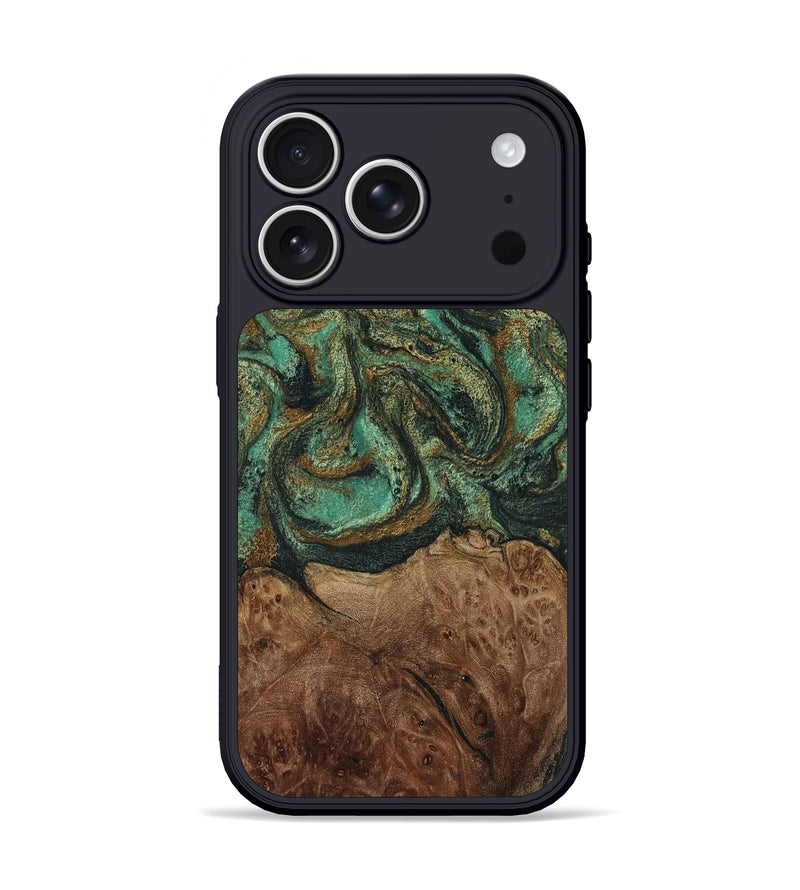 iPhone 17 Pro Wood Phone Case - Burton (Green, 804757)