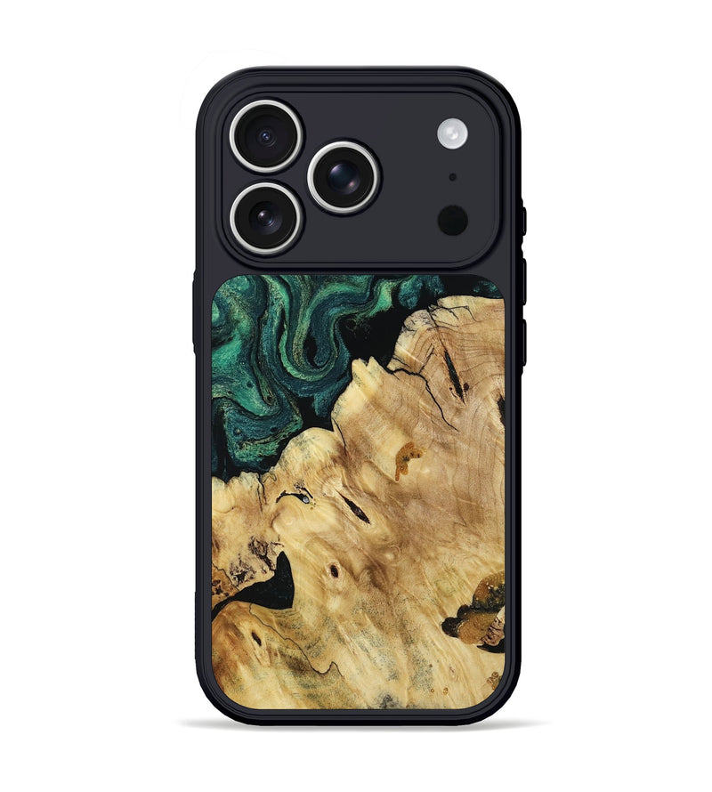 iPhone 17 Pro Wood Phone Case - Newell (Green, 804758)