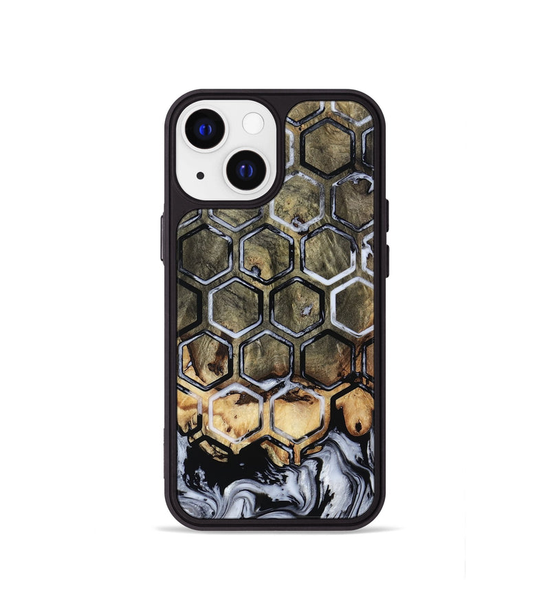 iPhone 13 mini Wood Phone Case - Janna (Pattern, 804763)