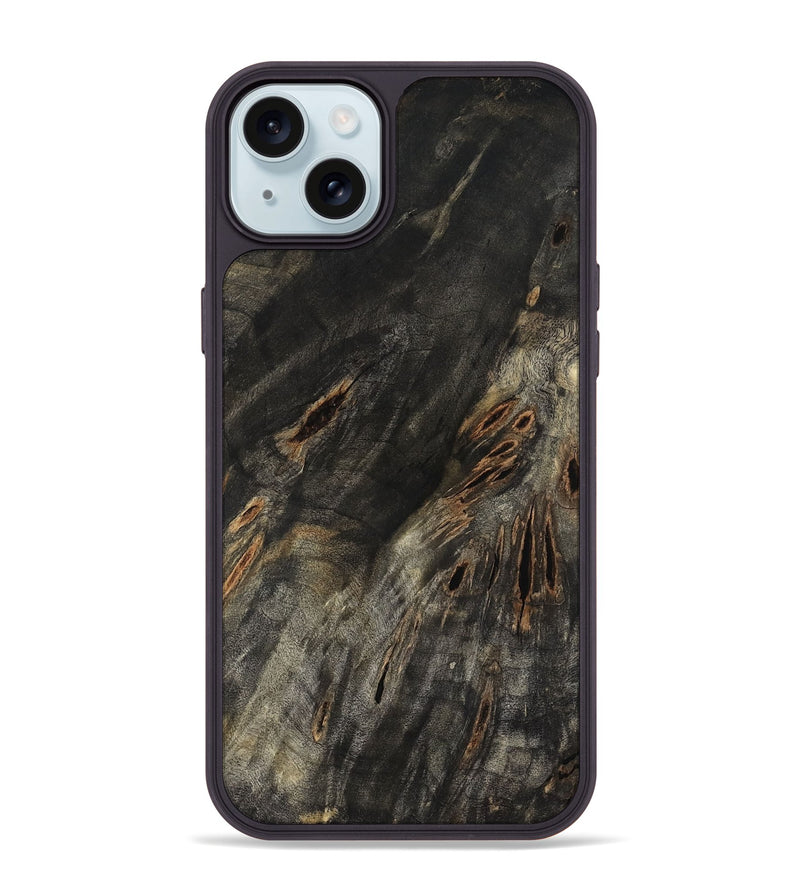 iPhone 15 Plus Wood Phone Case - Drew (Wood Burl, 804781)
