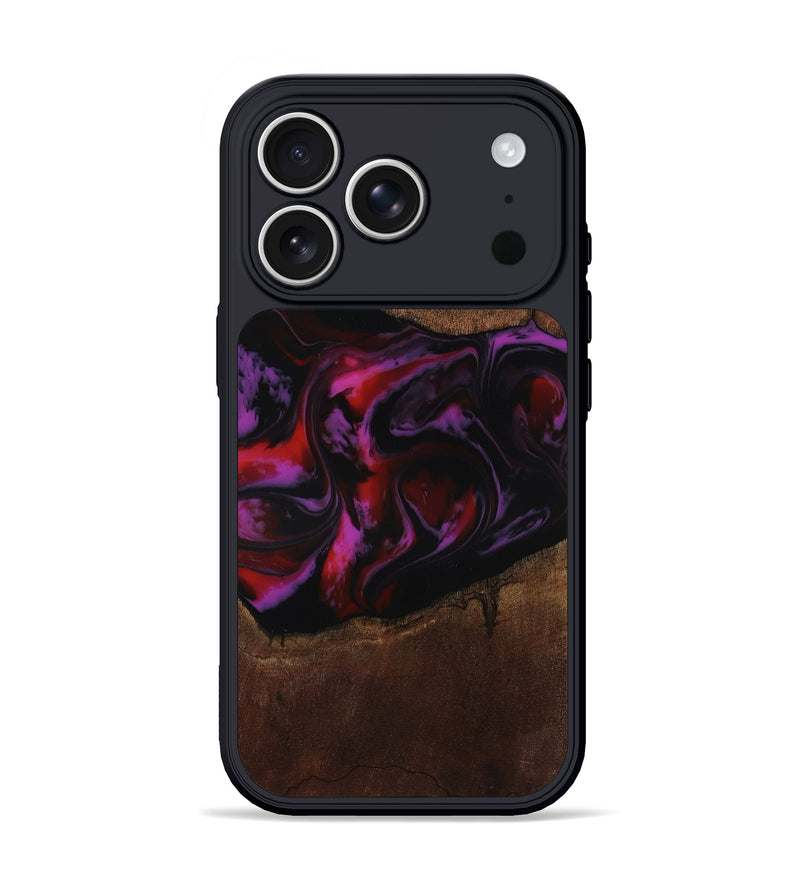 iPhone 17 Pro Wood Phone Case - Kenia (Red, 804786)