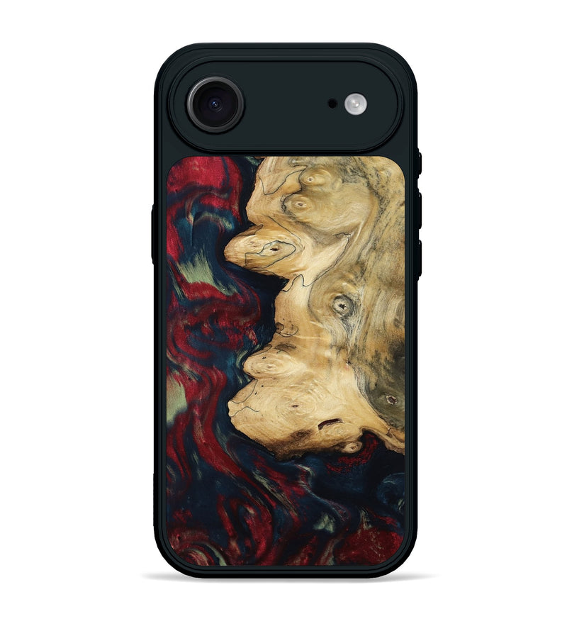 iPhone 17 Air Wood Phone Case - Randy (Red, 804788)