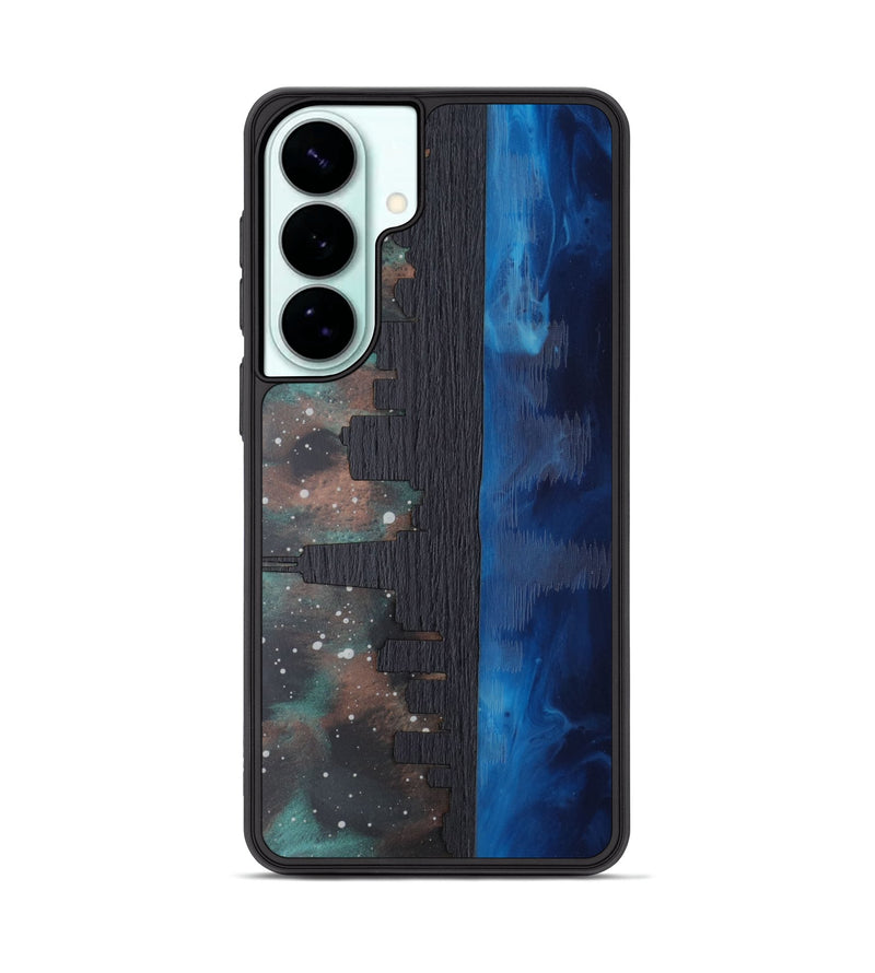 Galaxy S26 Plus Wood Phone Case - Chicago Skyline (Terrain)